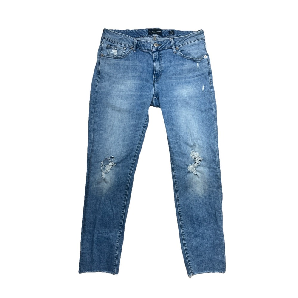 Lucky Brand Jeans, Women's 10/30 Ankle Lolita Skinny Ripped Distressed